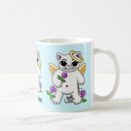 Mug ange chat Kitty (Droite)