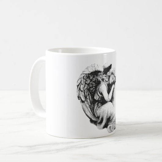 Mug Ange couchant (Devant gauche)