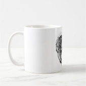 Mug Ange couchant (Gauche)