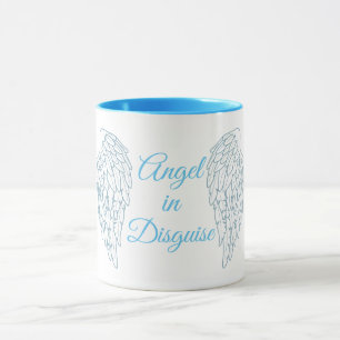 Mug Ange dans le déguisement Ange ailes