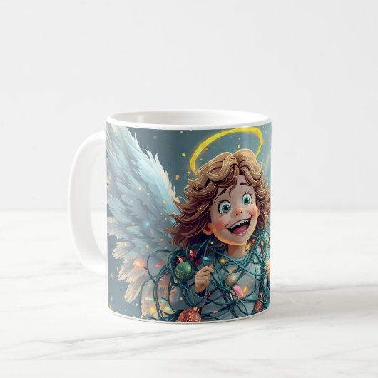 Mug Ange de Noël (Devant gauche)