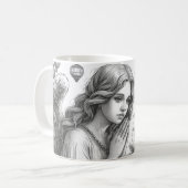 Mug Ange de Noël (Devant gauche)