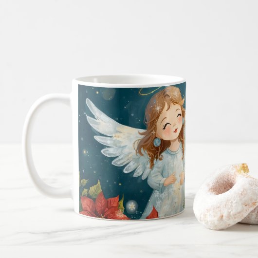 Mug Ange de Noël (Avec donut)