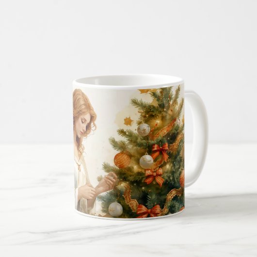 Mug Ange de Noël (Devant droit)