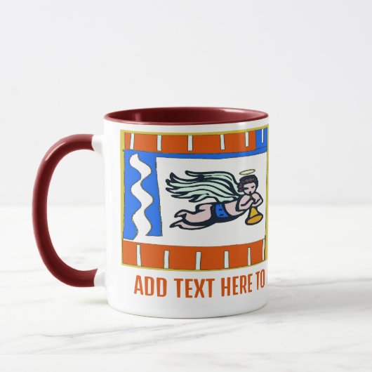 Mug Ange de Noël (Gauche)