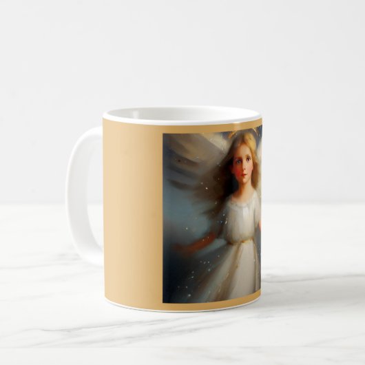 Mug Ange de Noël 2 (Devant gauche)
