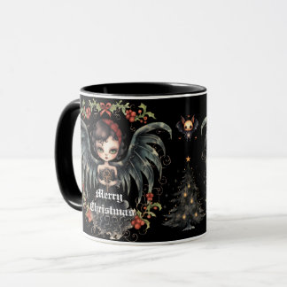 Mug Ange de Noël foncé