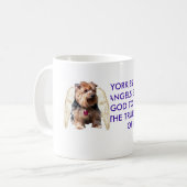 Mug Ange de Yorkie (Devant gauche)