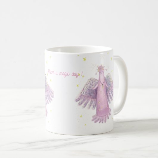 Mug ange d'hiver (Devant droit)