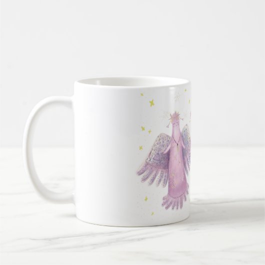 Mug ange d'hiver (Gauche)