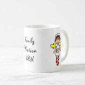 Mug Ange d'infirmière (Devant droit)