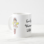 Mug Ange d'infirmière (Devant gauche)