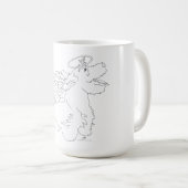 Mug Ange du chien écossais (Devant droit)