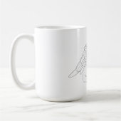 Mug Ange du chien écossais (Gauche)