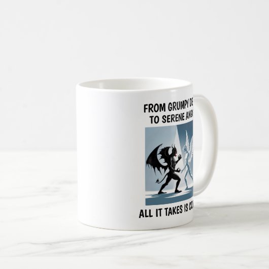 Mug Ange et diable (Devant droit)
