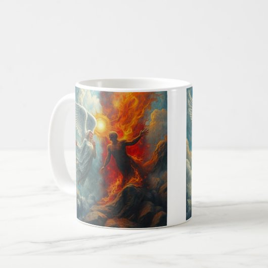 MUG ANGE ET DIABLE (Devant gauche)