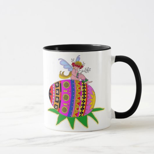 Mug Ange et un Pysanka (Droite)