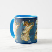 Mug Ange jouant la musique sur une harpe (Devant gauche)