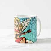 Mug Ange musical avec guitare (Devant droit)