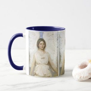 Mug Ange par Abbott Thayer, Beaux-arts victoriens vint
