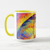 Mug Ange Rétro Morning Glory (Gauche)