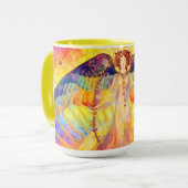 Mug Ange Rétro Morning Glory (Devant gauche)