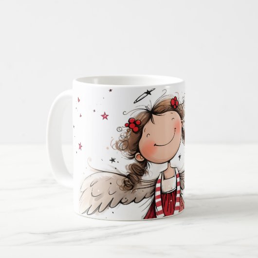 Mug Ange Rire (Devant gauche)