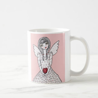 Mug ange rose