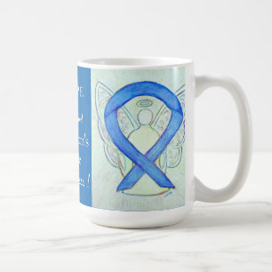 Mug Ange Ruban de Sensibilisation à la Maladie de