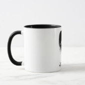 Mug ANGEL AILES COEUR Noir+Blanc Seulement mi-mal Funn (Gauche)