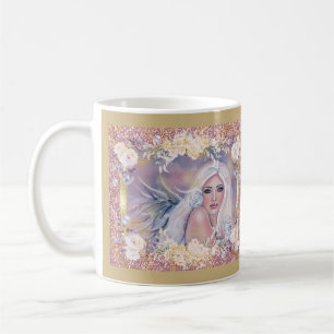 Mug Angel au soleil du matin par Renee Lavoie