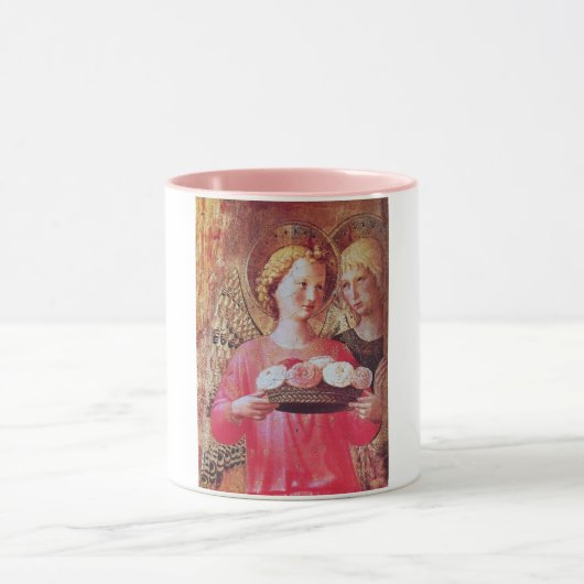 MUG ANGEL AVEC ROSES (Centre)