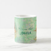 Mug Angel céleste Vert personnalisé (Centre)