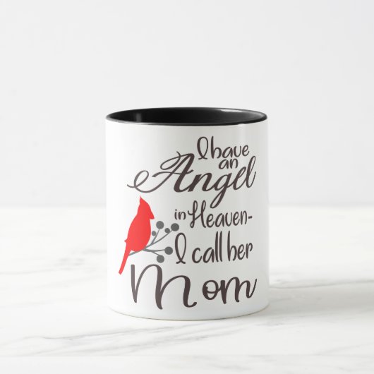 Mug Angel Dans Le Ciel/Maman (Centre)