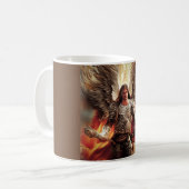 Mug Angel De Protection En Aquarelle Armor Orange (Devant gauche)