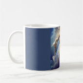 Mug Angel En Bleu Portant Une Épée (Gauche)