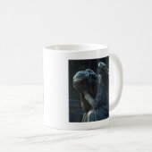 Mug Angel en pierre de pleur foncé (Devant droit)