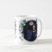 Mug Angel Gabriel Vierge Marie Annonciation Florale (Devant droit)