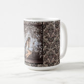Mug Angel gothique et sa colombe (Devant droit)