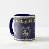 Mug Angel Heraldry avec soldat (Devant gauche)