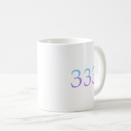 Mug Angel Numéro 333 - Support (Devant droit)
