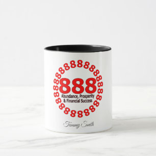 Mug Angel Numéro 888 - Abondance et Bénédictions infin