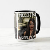 Mug Angel Power (Devant droit)