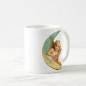 Mug Angel vintage de lune (Devant droit)