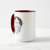 Mug Angel Wings Snowflake Joyeux Noël TW ISO (Devant gauche)