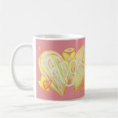 Mug Angel Wings Word Art Custom Coffee Cup (Gauche)