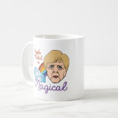 Mug Angela Merkel est magique - - (Devant gauche)