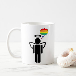 Mug angelicule arc-en-ciel