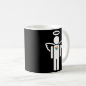 Mug angélique. (Devant droit)