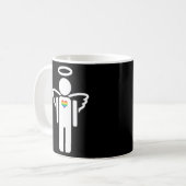 Mug angélique. (Devant gauche)